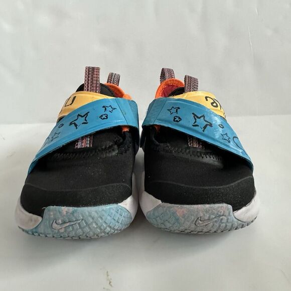 Nike Flex Advance Kids SE TD Doodles Flyease Sz 6c Toddler DZ2801-001 - Picture 8 of 12